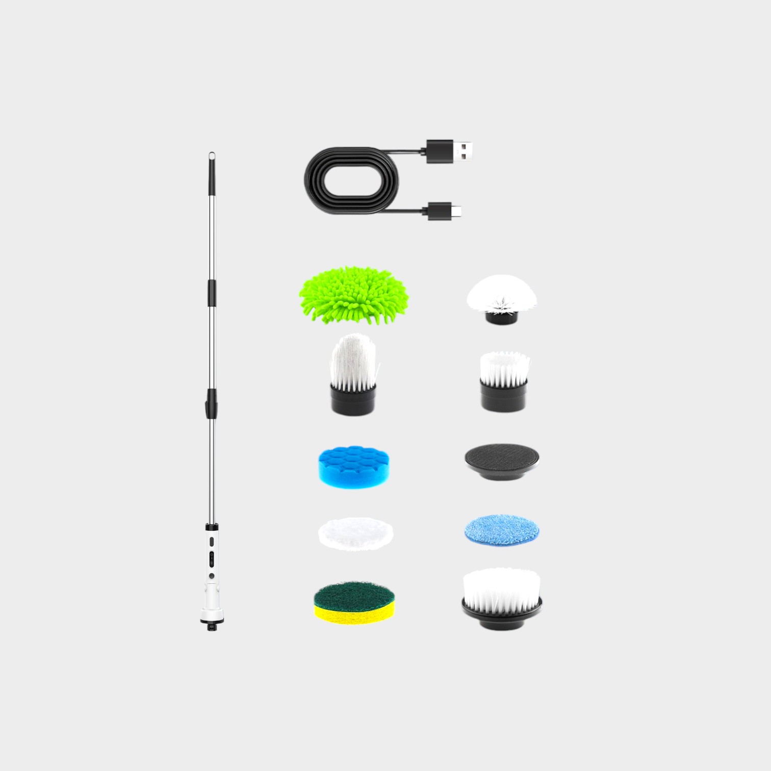 JY-7011 cleaning brush(with 9 heads) - Afbeelding 2